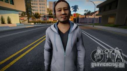 Skin from Sleeping Dogs v8 для GTA San Andreas