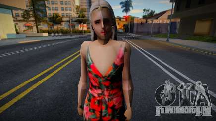 Девушка в обычной одежде v15 для GTA San Andreas