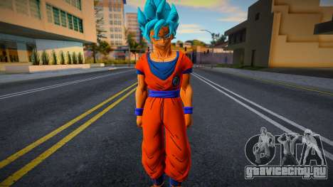 Fortnite - Son Goku SSJBlue для GTA San Andreas