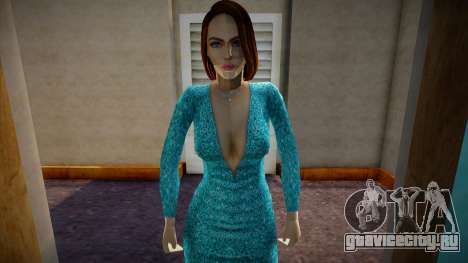 Девушка в платье 4 для GTA San Andreas