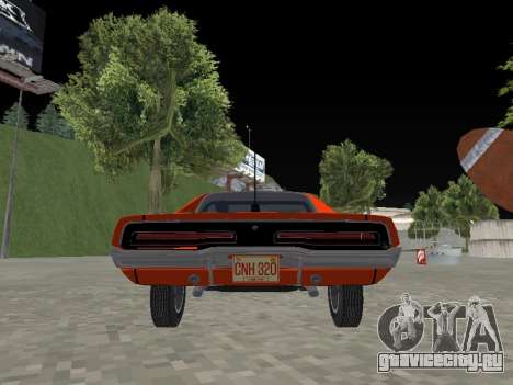 Dodge Charger General Lee no vinils для GTA San Andreas