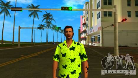 Томми в винтажной рубашке v10 для GTA Vice City