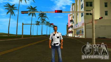 Томми в винтажной рубашке v7 для GTA Vice City