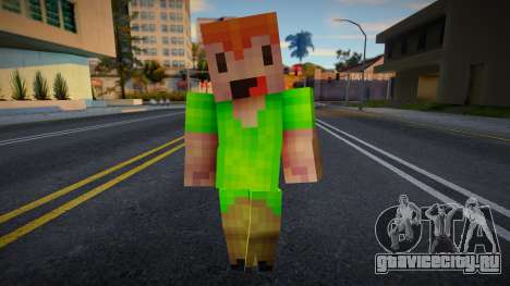 Steve Body Skin v124 для GTA San Andreas