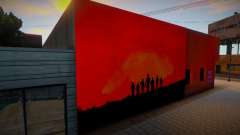 Red Dead Redemption 2 Mural для GTA San Andreas