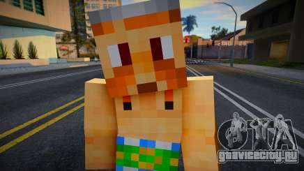 Steve Body Skin v256 для GTA San Andreas