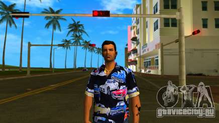Томми в винтажной рубашке v2 для GTA Vice City