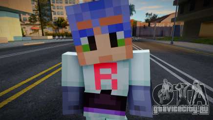 Steve Body Skin v99 для GTA San Andreas