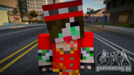 Steve Body Skin v15 для GTA San Andreas