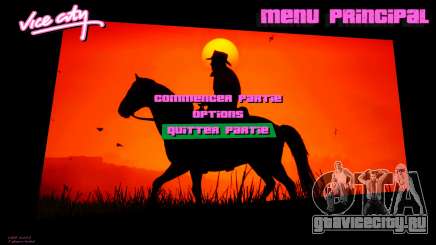 Red Dead Redemption 2 Menu 1 для GTA Vice City