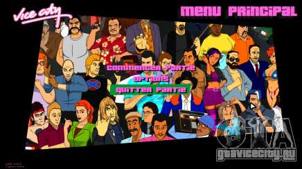 Vice City Art Menu для GTA Vice City