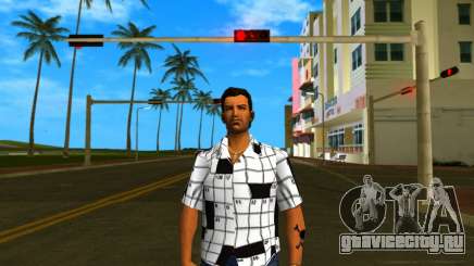 Томми в винтажной рубашке v7 для GTA Vice City