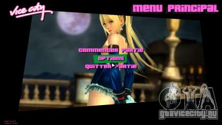 Marie Rose Menu 2 для GTA Vice City