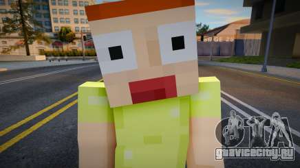 Steve Body Skin v115 для GTA San Andreas