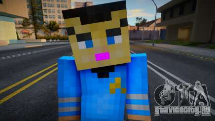 Steve Body Skin v140 для GTA San Andreas