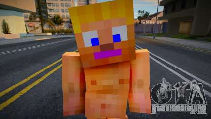 Steve Body Skin v134 для GTA San Andreas