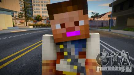 Steve Body Skin v155 для GTA San Andreas