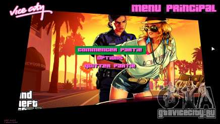 Art from GTA V Menu для GTA Vice City