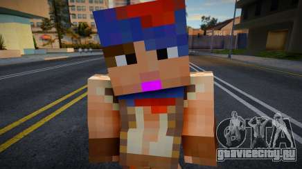 Steve Body Skin v102 для GTA San Andreas