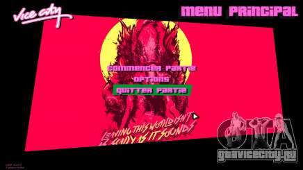 Hotline Miami Menu HD v7 для GTA Vice City