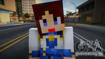 Steve Body Skin v14 для GTA San Andreas