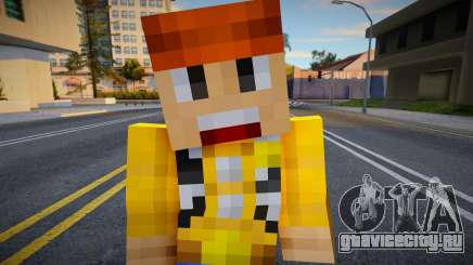 Steve Body Skin v210 для GTA San Andreas