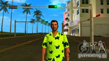 Томми в винтажной рубашке v10 для GTA Vice City