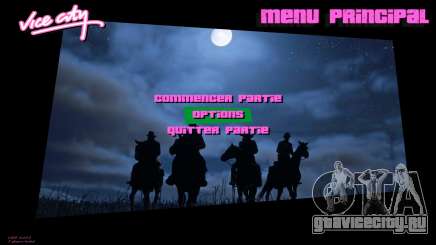 Red Dead Redemption 2 Menu 3 для GTA Vice City