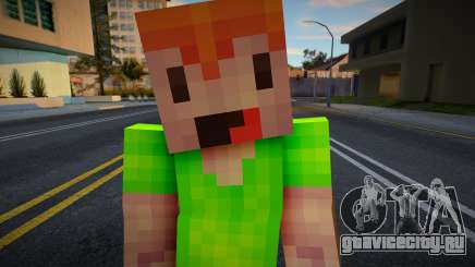 Steve Body Skin v124 для GTA San Andreas