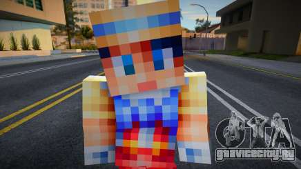 Steve Body Skin v200 для GTA San Andreas