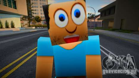 Minecraft Skin HD v18 для GTA San Andreas