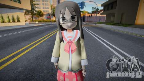Mai Minakami from Nichijou (Low-poly version) для GTA San Andreas