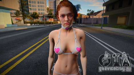 Jill Heart Bikini для GTA San Andreas
