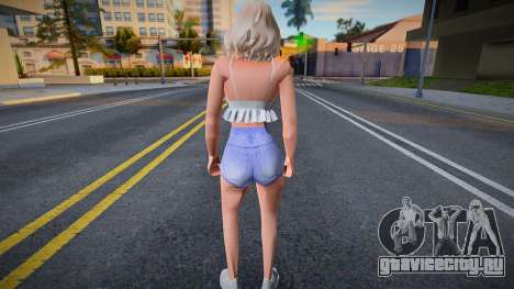 Сексуальная девушка в шортах для GTA San Andreas