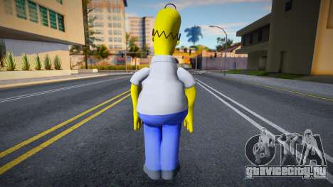 HD Homer Simpson для GTA San Andreas