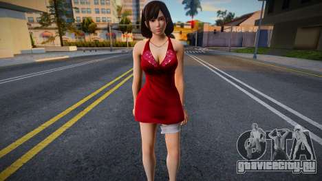 Kokoro Red Dress - Happy Birthday для GTA San Andreas