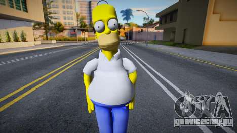 HD Homer Simpson для GTA San Andreas