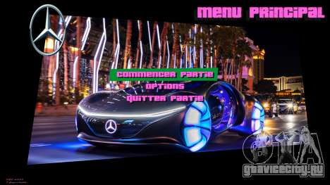 Mercedes-Benz Menu 2 для GTA Vice City