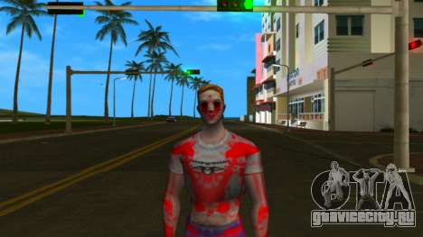 Zombie 105 from Zombie Andreas Complete для GTA Vice City