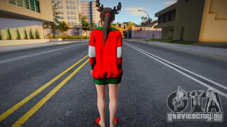 DOAXFC Sayuri - FC Christmas Present Sweater Dre для GTA San Andreas