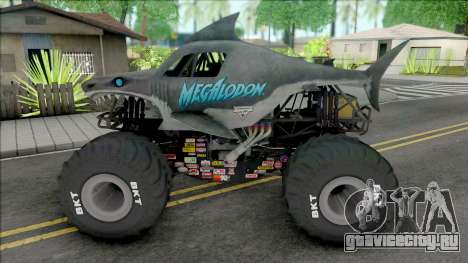 Megalodon Overcast from Monster Jam Steel Titans для GTA San Andreas