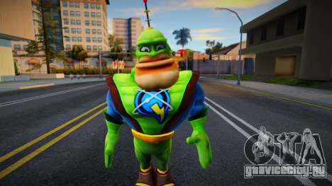 Captain Qwark (Ratchet Clank) для GTA San Andreas