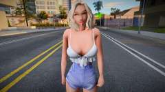 Сексуальная девушка в шортах для GTA San Andreas