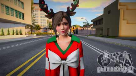 DOAXFC Sayuri - FC Christmas Present Sweater Dre для GTA San Andreas