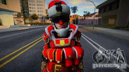 War Face New year Skin v7 для GTA San Andreas