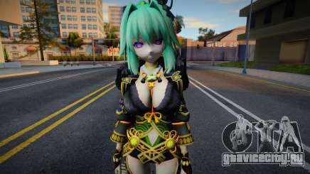 Green Heart Neptunia x Senran Kagura Ninja Wars для GTA San Andreas