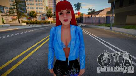 Девушка в жакете для GTA San Andreas