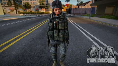 Woman Ranger для GTA San Andreas