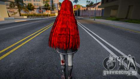 Zombie Colegiala для GTA San Andreas