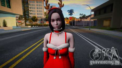 Mujer en navidad 2 для GTA San Andreas